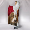 Cute Basset Hound Print Hooded Blanket-Free Shipping