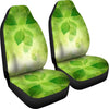Green Leaves Print Car Seat Covers-Free Shipping