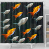 Molly Fish (Poecilia Sphenops) Print Shower Curtains-Free Shipping