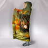 Cute Rottweiler Dog Print Hooded Blanket-Free Shipping