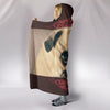 Pug dog Print Hooded Blanket-Free Shipping