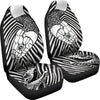 Black & White Snake Print Car Seat Covers-Free Shipping