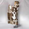 Cute Chihuahua Print Hooded Blanket-Free Shipping