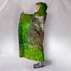 Chartreux Cat Nature Print Hooded Blanket-Free Shipping