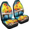 Sun Conure (The Sun Parakeet) Parrot Print Car Seat Covers-Free Shipping