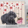 Neapolitan Mastiff Print Shower Curtain-Free Shipping