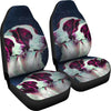 Brittany Dog Art Print Car Seat Covers-Free Shipping