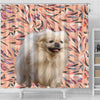 Pekingese Dog Print Shower Curtains-Free Shipping