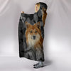 Cute Icelandic Sheepdog Print Hooded Blanket-Free Shippipng