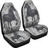Percheron Horse Print Car Seat Covers- Free Shipping