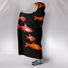 Cherry Barb Fish Print Hooded Blanket-Free Shipping