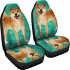 Shiba Inu Dog Print Car Seat Covers- Free Shipping