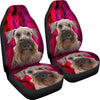 Cute Cesky Terrier Print Car Seat Covers-Free Shipping