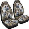 Cute Chinook Dog Print Car Seat Covers-Free Shipping