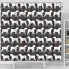 Boreboel Dog Pattern Print Shower Curtains-Free Shipping