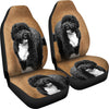 Cute Portuguese Water Dog Print Car Seat Covers-Free Shipping
