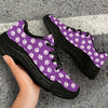 Paw Print Purple Chunky Sneakers