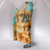 Cute Pekingese Dog Print Hooded Blanket-Free Shipping