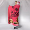 Amazing Golden Retriever Print Hooded Blanket-Free Shipping