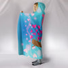 Hoot Hoot Owl Lovers Plush Hooded Blanket