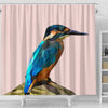 HummingBird Vector Art Print Shower Curtains-Free Shipping