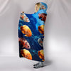 Oscar Fish Print Hooded Blanket-Free Shipping