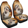Petit Basset Griffon Vendeen Print Car Seat Covers-Free Shipping