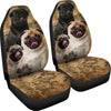 Pug Car Seat Covers (Set of 2)