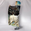 Great Pyrenees Dog Print Hooded Blanket-Free Shipping