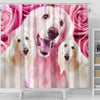 Afghan Hound Print Shower Curtains- Free Shipping