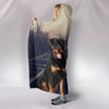 Amazing Rottweiler Print Hooded Blanket-Free Shipping