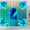 Betta Fish Print Shower Curtains-Free Shipping