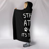 Stay Warm at Home with Dogs Hooded Blanket