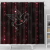 Percheron Horse Print Shower Curtain-Free Shipping