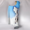 Andalusian horse Print Hooded Blanket-Free Shipping