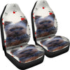 Cute Yorkshire Terrier (Yorkie) Print Car Seat Covers-Free Shipping