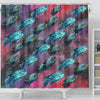 Jack Dampsy Fish Print Shower Curtains-Free Shipping