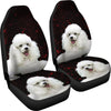 Cute Poodle Dog Print Car Seat Covers-Free Shipping