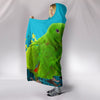 Eclectus Parrot Print Hooded Blanket-Free Shipping