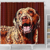 Chesapeake Bay Retriever Dog Print Shower Curtain-Free Shipping