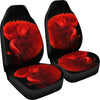 Red Betta Fish Print Car Seat Covers-Free Shipping