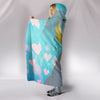 Cockatoo Parrot Print Hooded Blanket-Free Shipping