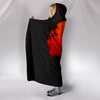 Giraffe Shadow Print Hooded Blanket-Free Shipping