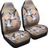 Gulls or Seagulls Bird Flying Print Car Seat Covers-Free Shipping