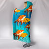 GoldFish Print Hooded Blanket-Free Shipping