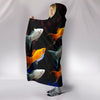 Molly Fish Print Hooded Blanket-Free Shipping