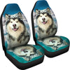 Alaskan Malamute Print Car Seat Covers- Free Shipping