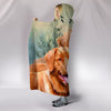 Lovely Nova Scotia Duck Tolling Retriever Dog Print Hooded Blanket-Free Shipping