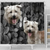 Glen Of Imaal Terrier Print Shower Curtains-Free Shipping