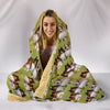 Shetland Sheepdog Pattern Print Hooded Blanket-Free Shipping